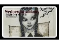 Wednesday Addams Inktober Sketch
