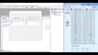 Vb 6 0 Sample of Chr and the Asc Functions