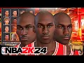 BEST MICHAEL JORDAN FACE CREATION ON NBA 2K24 MOST ACCURATE