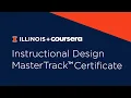 Coursera Illinois Design MasterTrack Certificate