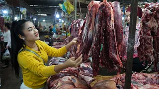 Market show: Beef is so fresh - I buy beef to make delcious food | Yummy beef recipes