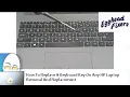 How to Replace a Keyboard Key on Any HP Laptop - Removal and Replacement