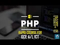 PHP Tutorial Sinhala for GCE - Part 6