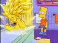 Download Lagu Homer goes Super Saiyan 3 after Bart hits him with a chair