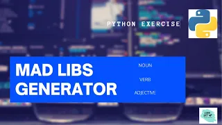 CODE THE MAD LIBS GENERATOR IN PYTHON BEGINNER FRIENDLY PROJECT