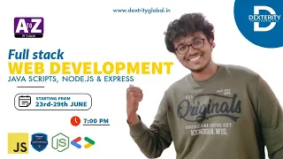 LIVE DAY 01 - FULL STACK WEB DEVELOPMENT using Java Script Nodejs COMPLETE 7-days free bootcamp