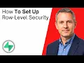 How To Set Up Row Level Security In Supabase