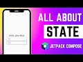 How to manage State in Jetpack Compose Android Studio 2024