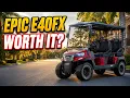 EPIC E40FX Golf Cart Review 2026 The Best Luxury Golf Cart or Overhyped