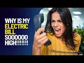 Why is my electric bill so high and COMMON MISTAKES to avoid