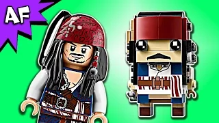 Lego BrickHeadz Pirate Captain JACK SPARROW 41593 Speed Build