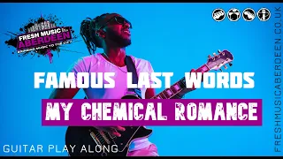 Video thumbnail for the Fresh Music Aberdeen guitar lesson on Famous Last Words by My Chemical Romance