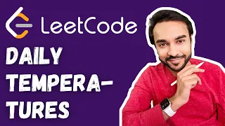 Daily Temperatures LeetCode 739 Full solution with animations and examples Study Algorithms