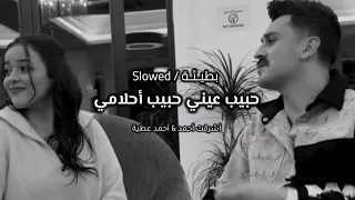 أشرقت أحمد أحمد عطية حبيب عيني حبيب أحلامي بطيء بدون موسيقى Slowed 