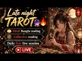 Late Night Tarot is live Daily Free Tarot Reading