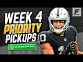 Top 10 Waiver Wire Pickups for Week 4 2022 Fantasy Football