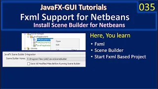 Setup JavaFx Scene Builder for NetBeans JavaFx GUI Tutorial