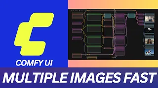 The Fastest Way to generate Multiple Images at once in Comfy UI