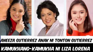 ANEEZA GUTIERREZ ANAK NI TONTON KAMUKHANG-KAMUKHA NG KNYANG LOLA NA SI LIZA LORENA KILALANIN NATIN