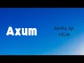 Axum Build a Restful Api with SQLite Database SQLx CRUD Rust Tutorial
