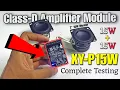 Download Lagu This Amplifier Module Is Best For DIY Bluetooth Speaker | XY-P15W Class-D | Testing \u0026 Review