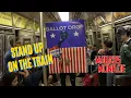 A Ballot Box does stand up on the subway