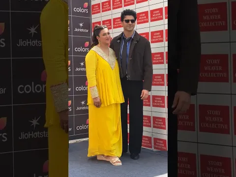 Divyanka Tripathi and Vivek Dahiya Have a Fun Conversation With Paps #shorts #divyankatripathi