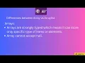 Difference Between Array and ArrayList in C NET