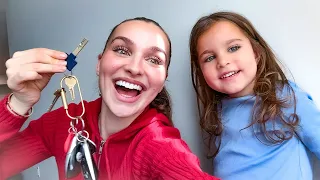 UNSERE NEUE WOHNUNG IN AMERIKA 🔑🇺🇸 | Nader Louisa