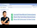 How to Manually Install a Chrome Extension that is not on the Web Store