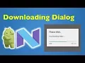 31 Android Material Design - Horizontal Progress Dialog in Android
