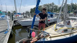 Boat tour & departing for my solo trip across the Atlantic.