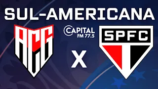 ATLÉTICO GO X SÃO PAULO | AO VIVO | | SULAMERICANA |