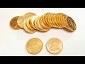 Lagu $50000 Fine Gold South Africa Krugerrand 1 oz 36g Coins each $2000 worth