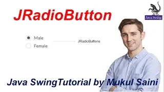 Java Swing tutorial JRadioButton in Java Swing
