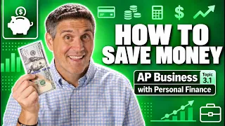 Saving Explained | AP Business 3.1