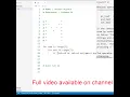 Alphabet M python pattern