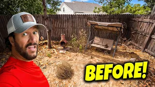 I Fixed My Neighbor's Ugly Backyard With A $1,000 Budget (And Then Blew It)
