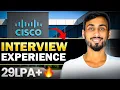 Cisco Interview Experience How to crack Cisco