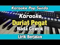 Download Lagu Karaoke - Duriat Pegat Pop Sunda Nada Cowok Lirik Berjalan | Yamaha PSR SX600