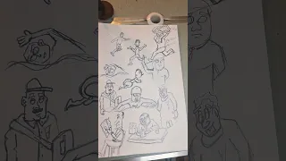 سكتشات كاريكاتير Mob رسم كاريكاتير Cartoon Character Sketch سكتش  سكتشات كاريكاتير Mob رسم كاريكاتير Cartoon Character Sketch سكتش