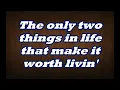 Waylon Jennings - Luckenbach, Texas (Lyrics on screen)