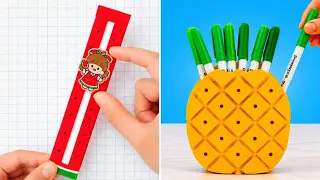 ¡Transforma tus útiles escolares con estos trucos creativos y económicos! 🎒✨