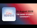 OPEN HEAVENS 16 AUGUST 2026 DEVOTIONAL COMMENTARY