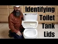 Identifying And Replacing Toilet Tank Lids
