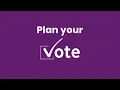 Plan Your Vote - Gov Hack 2020