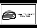 How To Draw Gacha Mouths Lips Voice Over Ibispaintx