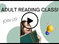 Master Reading Skills Quickly Live Adult Phonics And Literacy Class Learn Reading