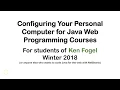 Software Install For Java Web Programming with NetBeans