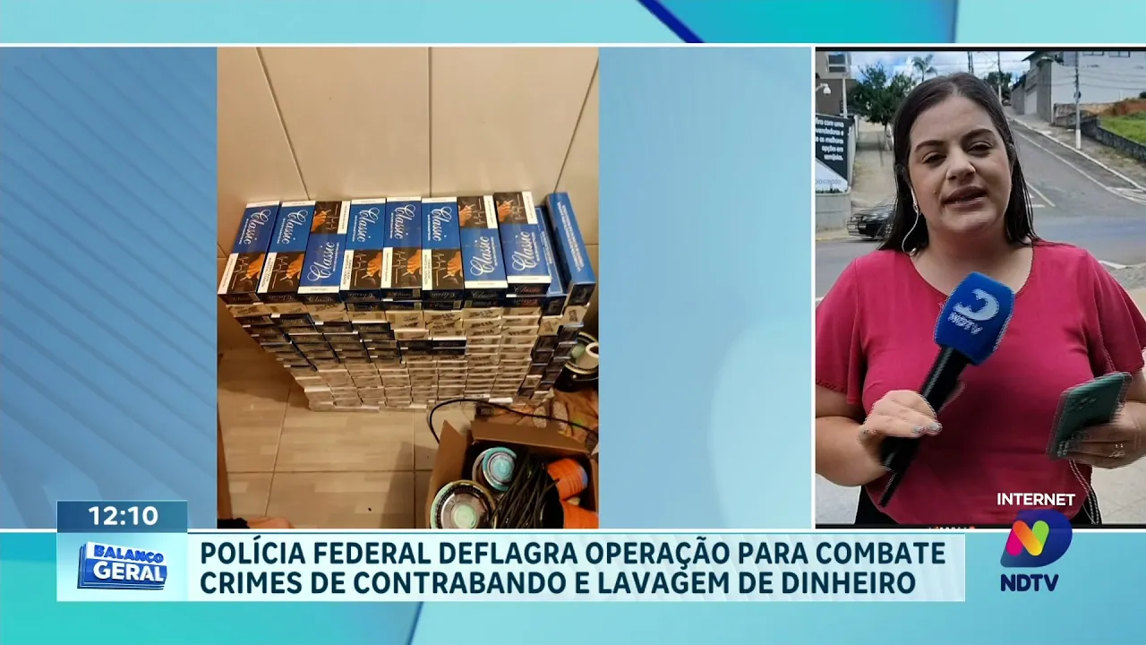 Operação Cigarro de Palha da Polícia Federal combate contrabando em Santa Catarina